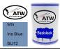 Preview: MG, Iris Blue, BU12: 500ml Lackdose, von ATW Autoteile West.